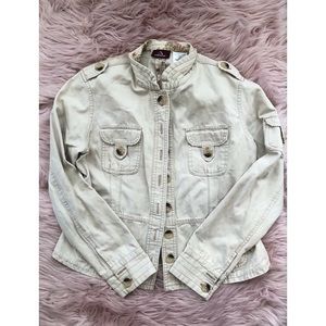 Junior’s Khaki Jacket Size Large